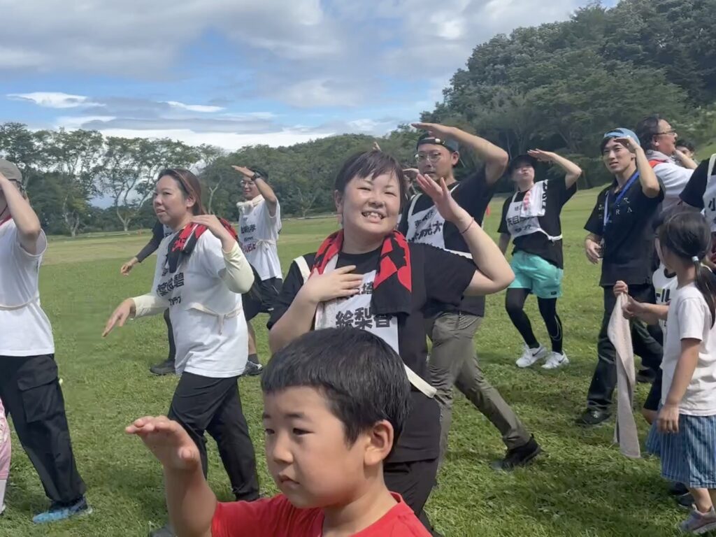 みんなノリノリ情熱音頭