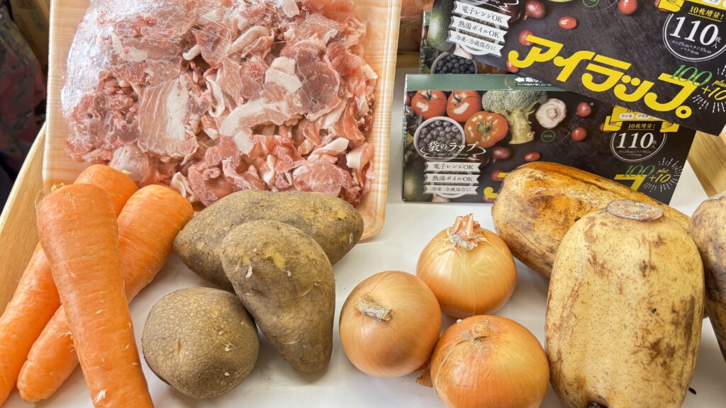 能登産の食材などの写真