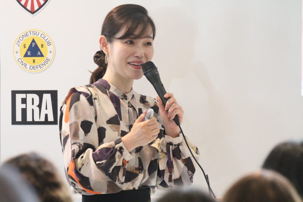 sayaさんの講義の様子