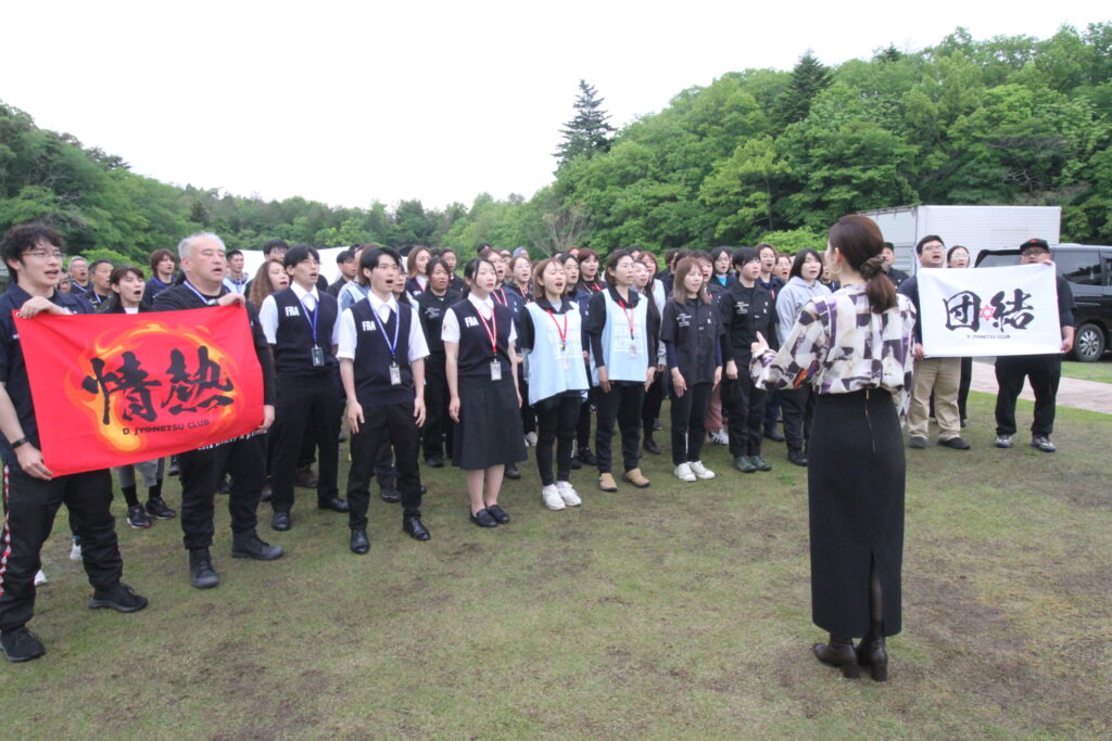 君が代の合唱