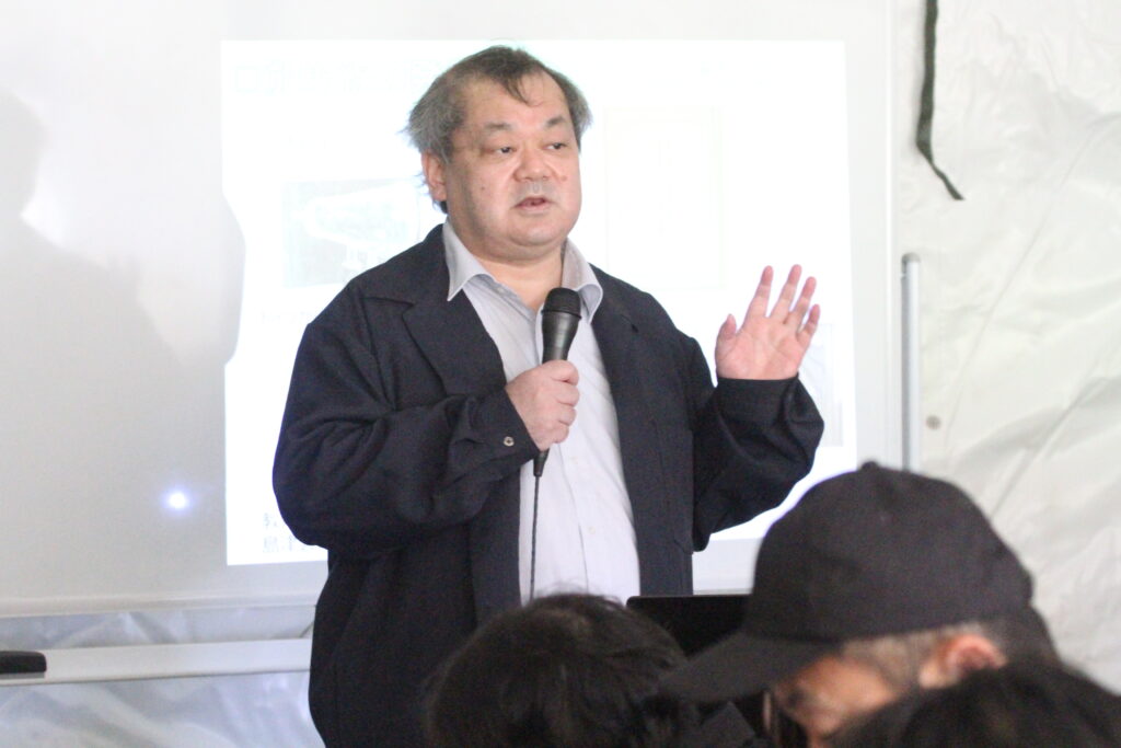 安田先生による原子力防災講義