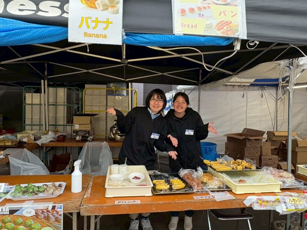 給食会場の様子