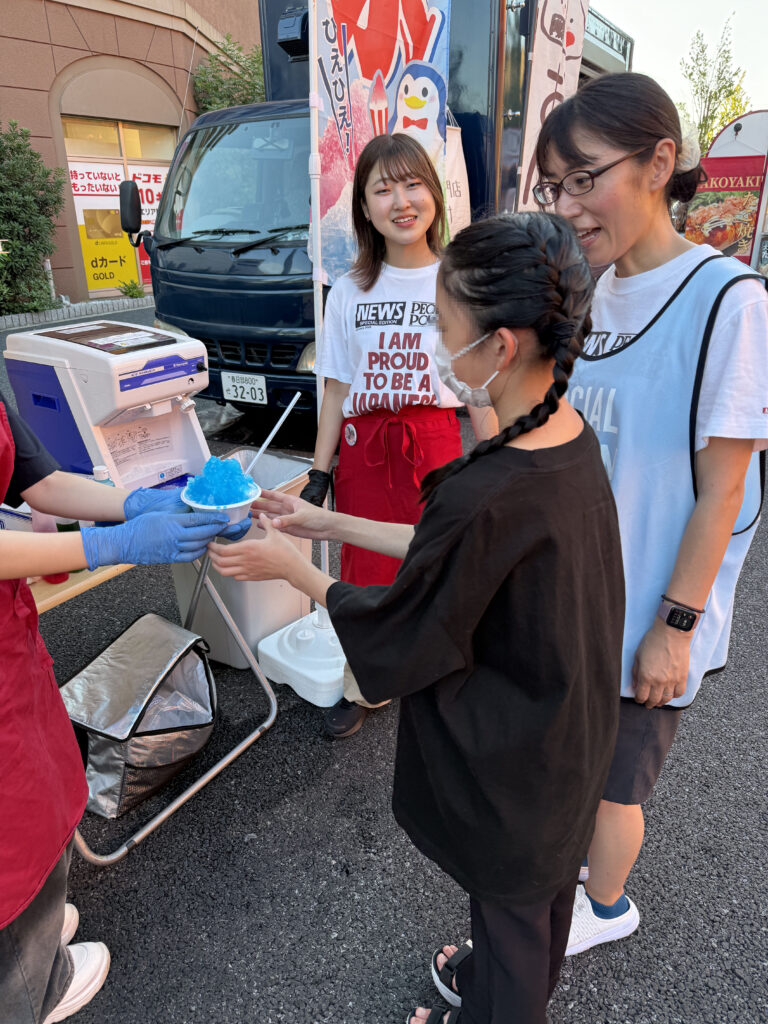 かき氷プレゼント