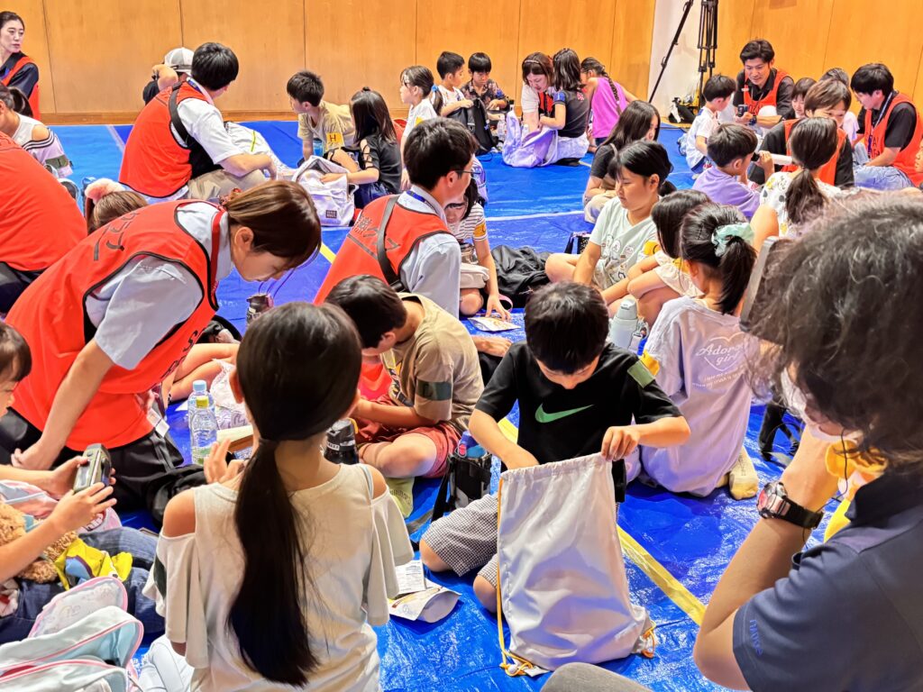 防災リュックの中身をチェック