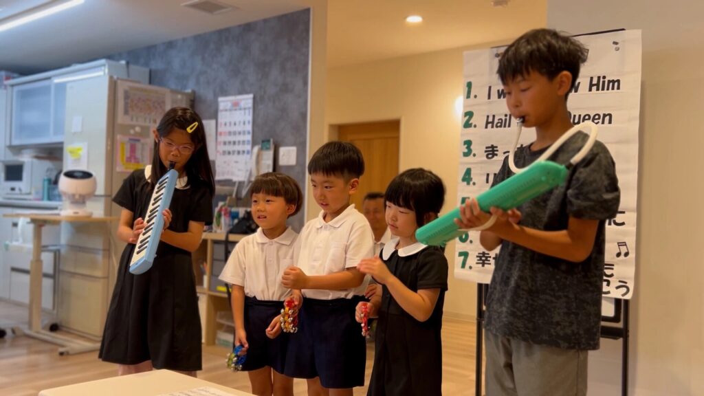 情熱キッズの楽器演奏