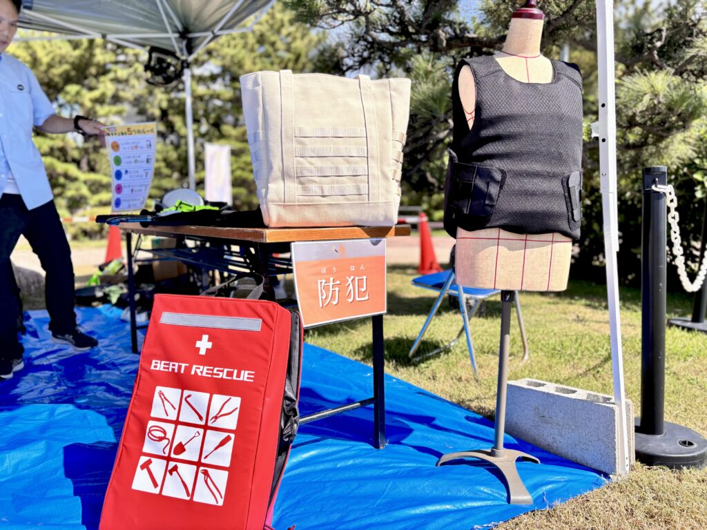 防犯ブースの様子