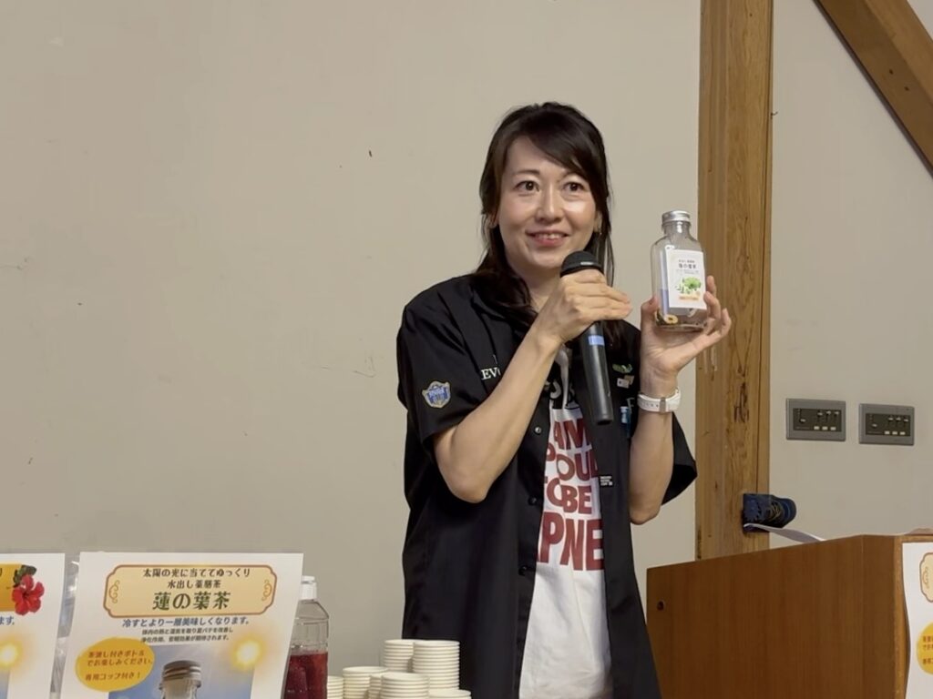 水だし薬膳茶講習の様子