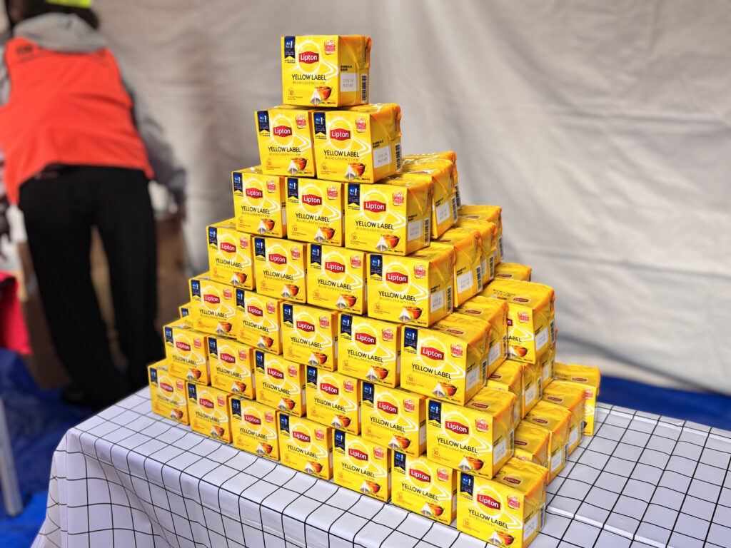 参加賞の紅茶パック