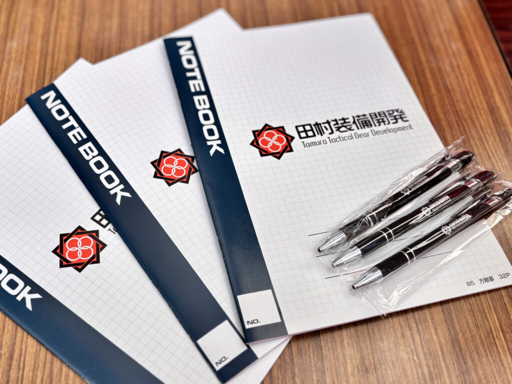 田村装備開発さんのノベルティグッズ