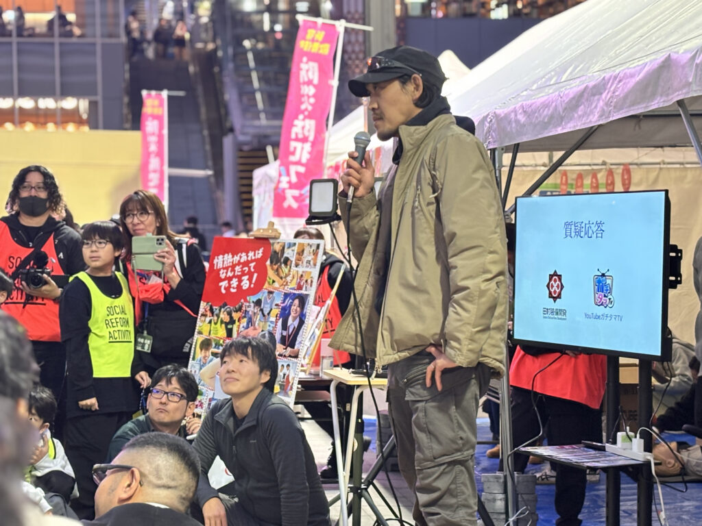 田村さんによる防犯トークショー