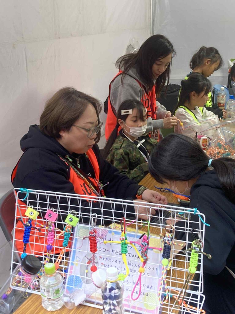 キッズブースパラコードワークショップ