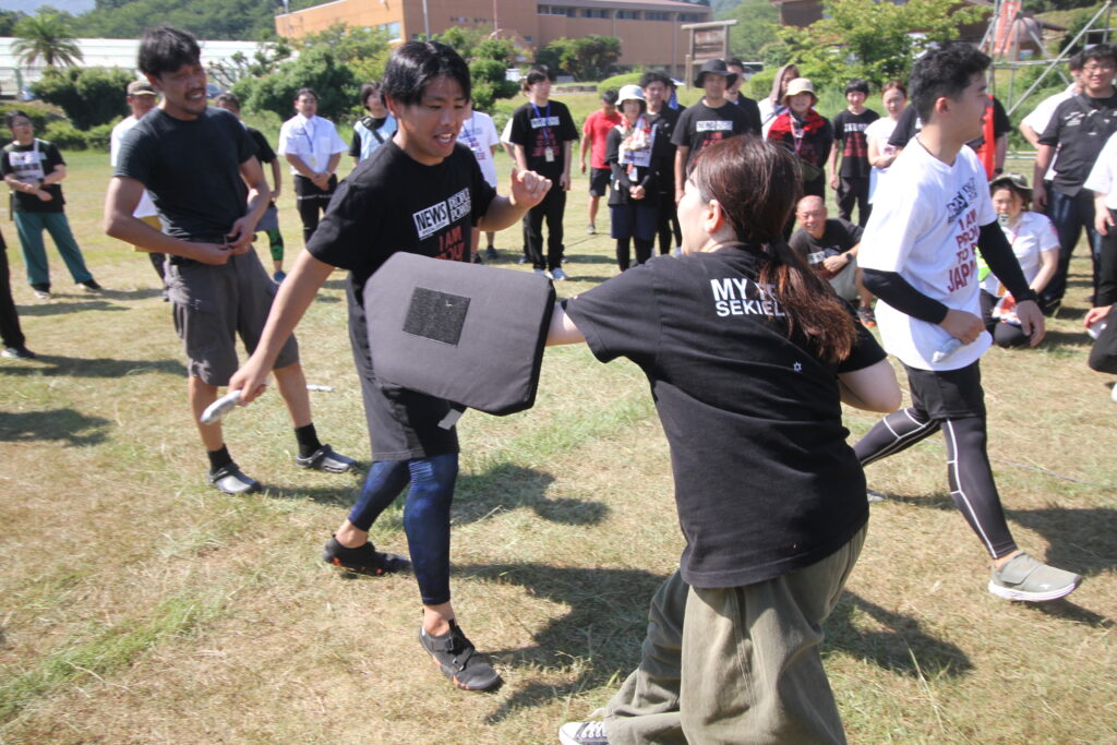 防犯講習の様子