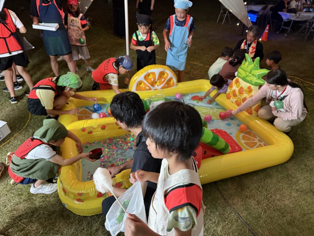 こども縁日の様子