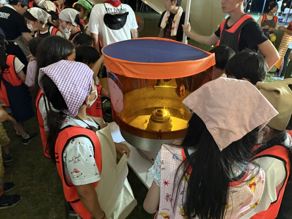 こども縁日の様子