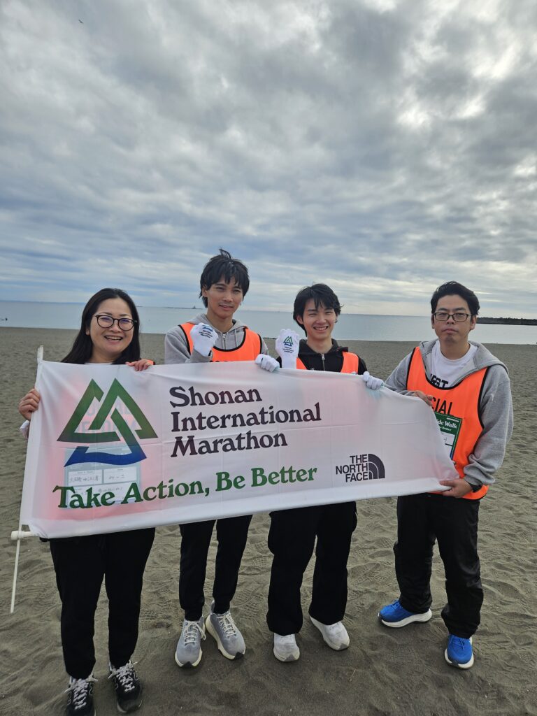 イベントフラッグと撮影