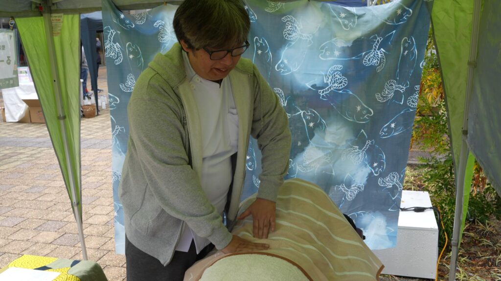 整体ブースの様子