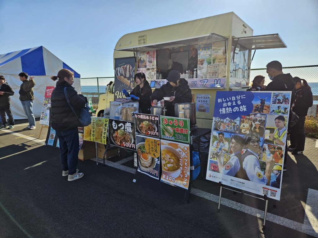 情熱キッチンカーの様子