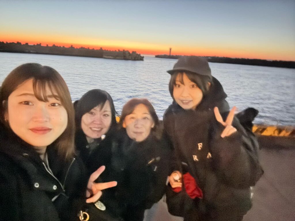 ボランティア終了後に記念撮影