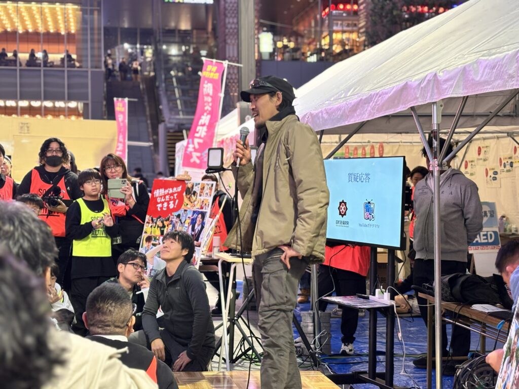 田村社長の講演