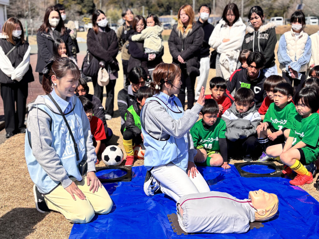 救命体験の様子