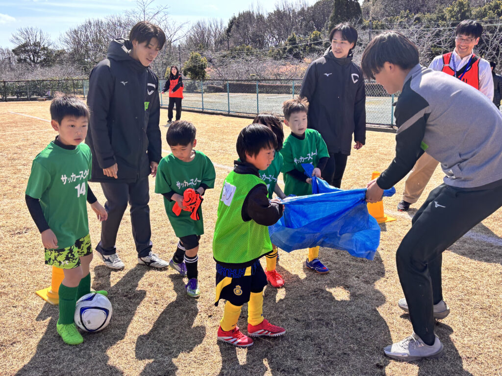防災レースの様子