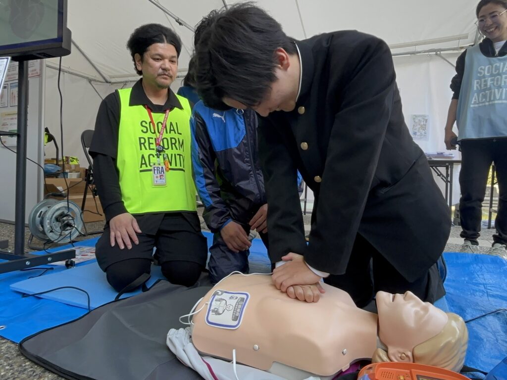 救命講習会の様子