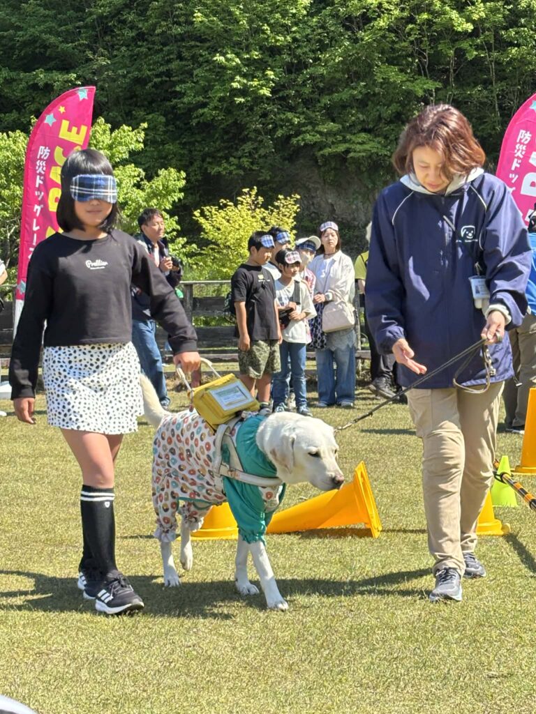 盲導犬体験